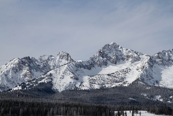 Sawtooths headed toward Ketchum