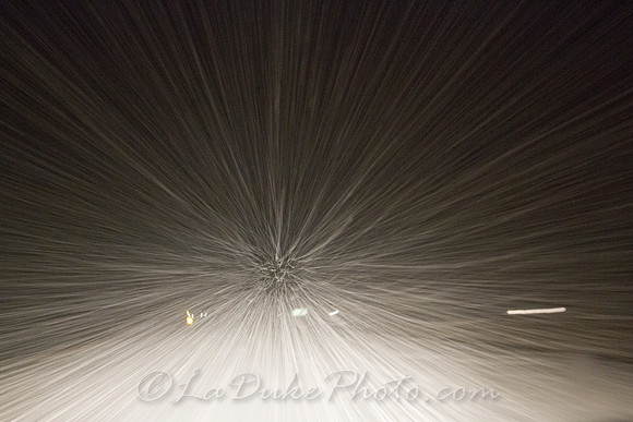 Our drive home....