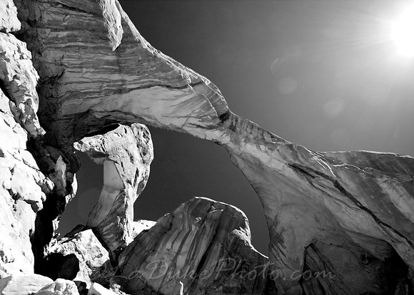 Double Arch  Arches National Park June 2009