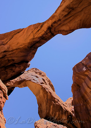 Double Double  Arches National Park July 2009